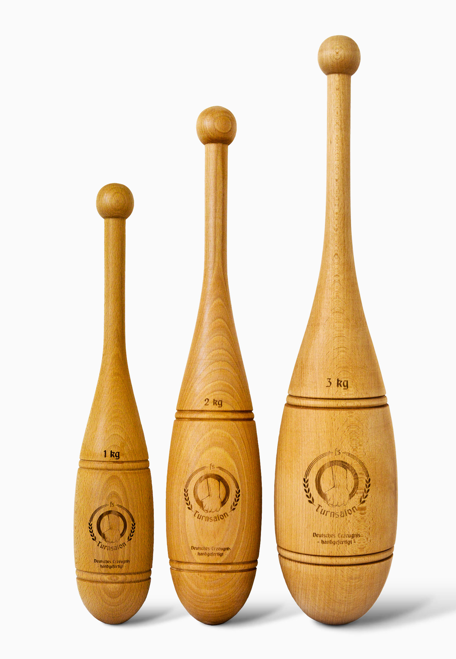 Keulenset 1 kg, 2 kg, 3 kg